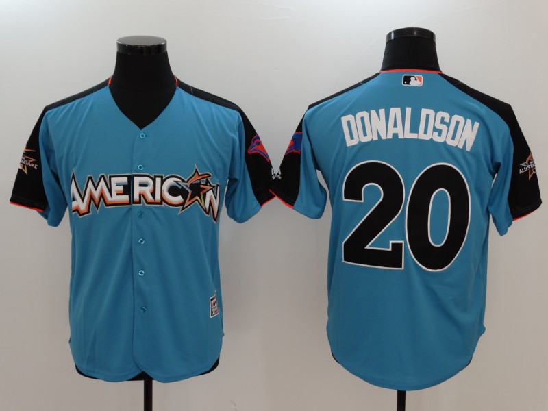 2017 MLB All-Star Toronto Blue Jays #20 Donaldson Blue Jerseys->san diego padres->MLB Jersey